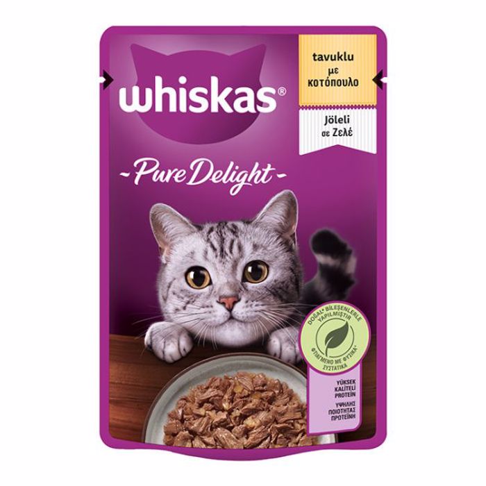 Whiskas Se Zele Me Kotopoulo 85G